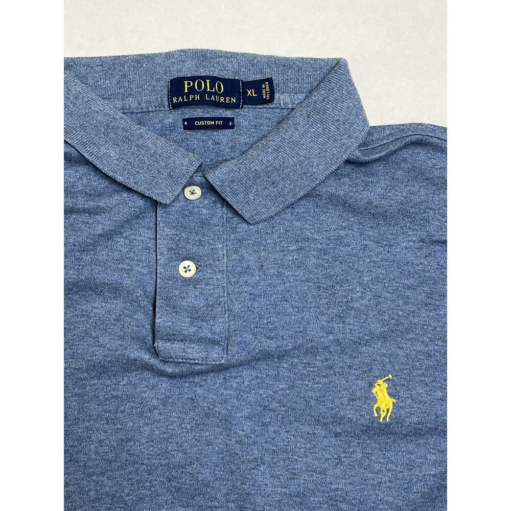 Polo Ralph Lauren Classic Fit Soft Touch Navy Polo Shirt Men's XL